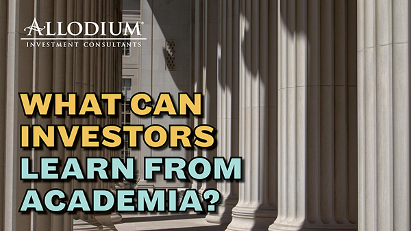 Thumbnail for the "What Can Investors Learn From Academia?" video