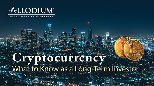 Thumbnail for the "Cryptocurrency: What to Know as a Long-Term Investor" video